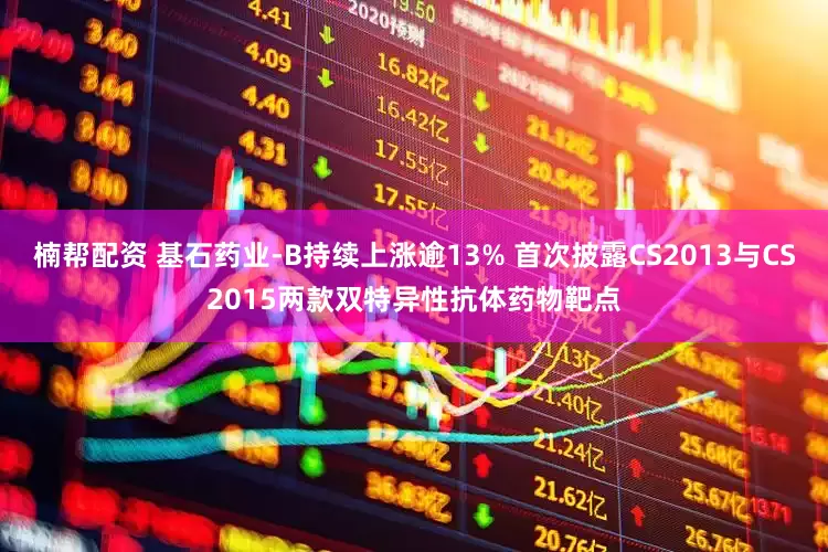 楠帮配资 基石药业-B持续上涨逾13% 首次披露CS2013与CS2015两款双特异性抗体药物靶点